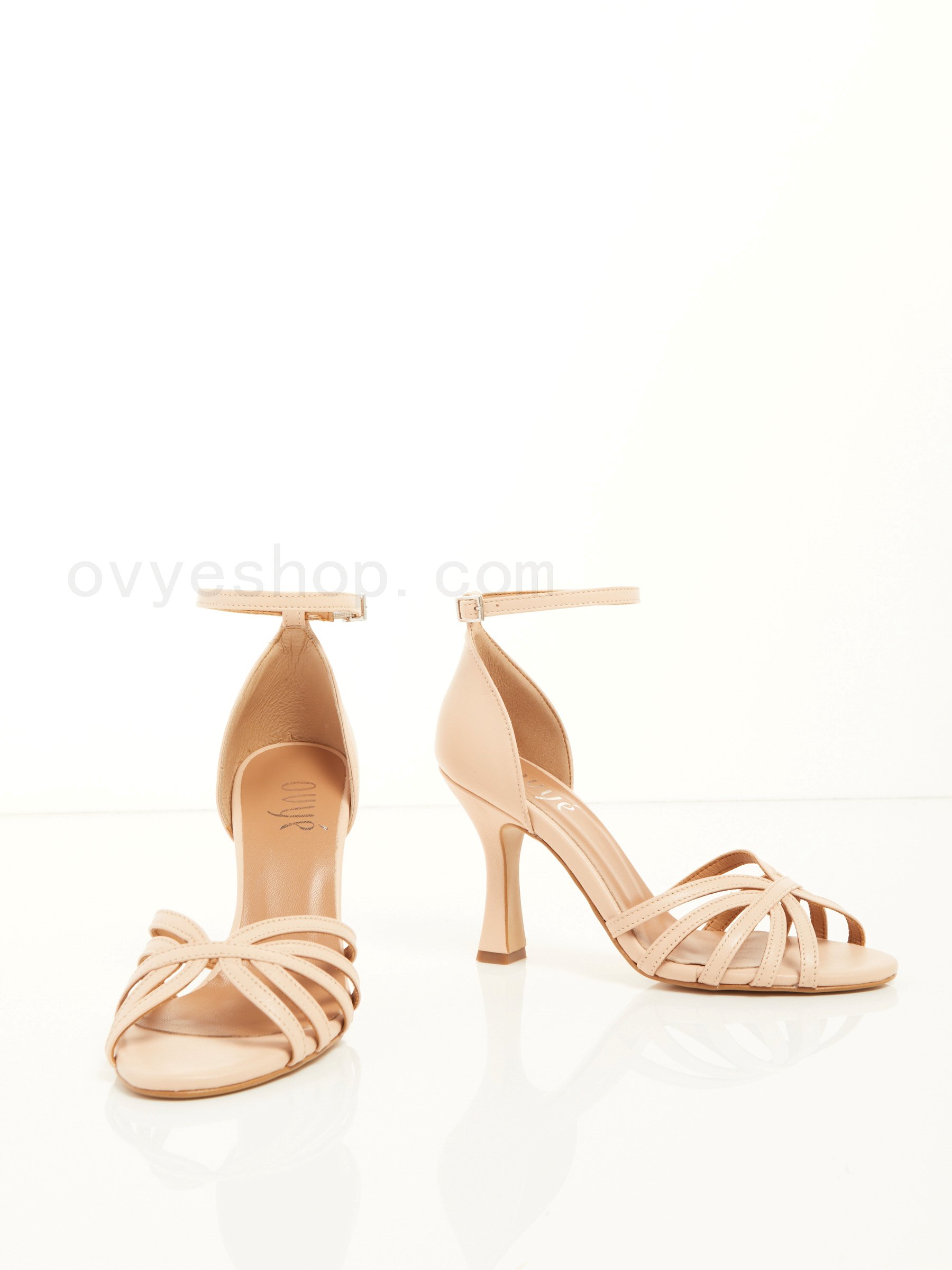 Leather Heel Sandal F0817885-0656 ovy&#233; shop online